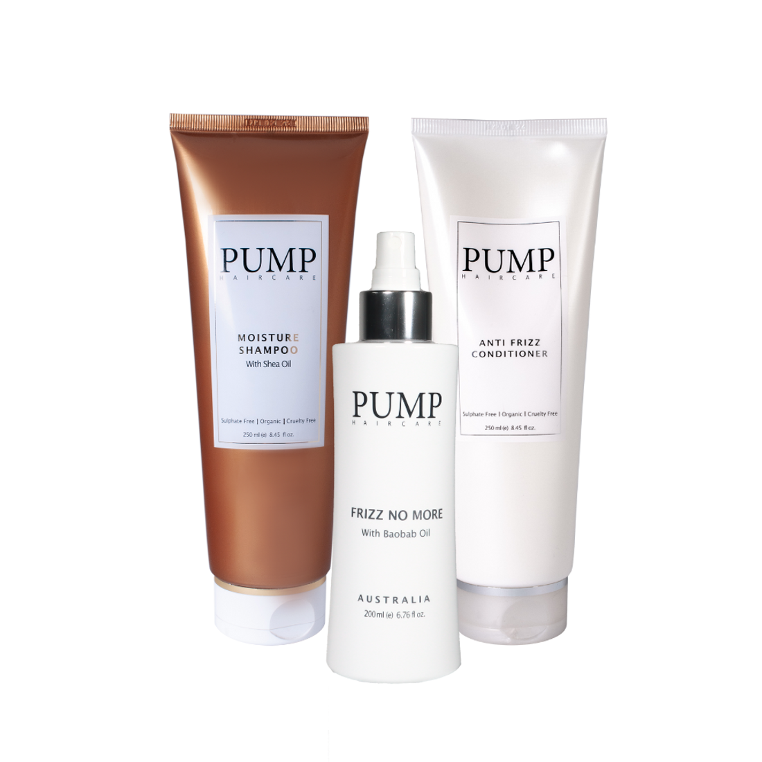 Pump Anti Frizz Trio