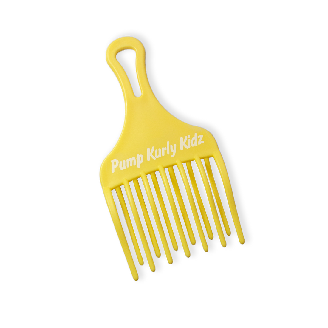 Pump Kurly Kidz Yellow Curl Detangle Comb