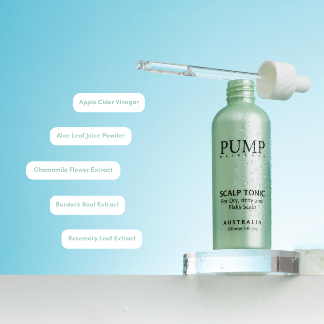 Pump Scalp Tonic Trio