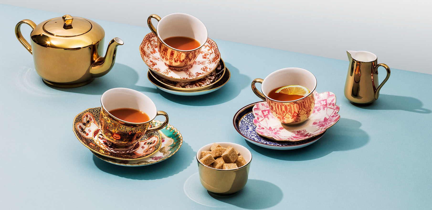 Coalport Antique Saucer & Reflect Teacup | Fine Bone China