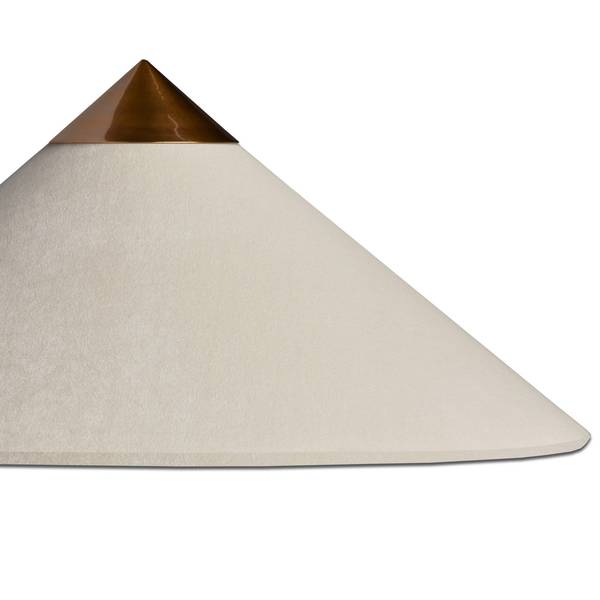 Cone lampshades, Tall cone shaped shades