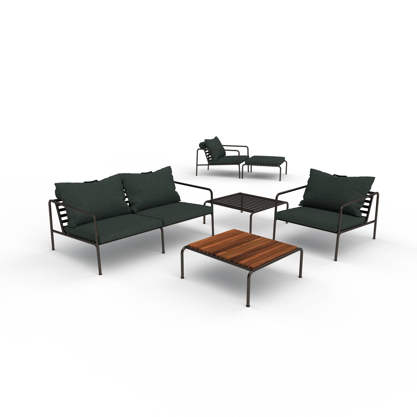 Avon Lounge Chair - Apline Green