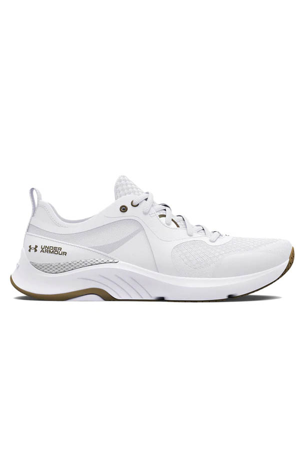 Under Armour HOVR Omnia Training Shoes - White/Metallic Gold Luster