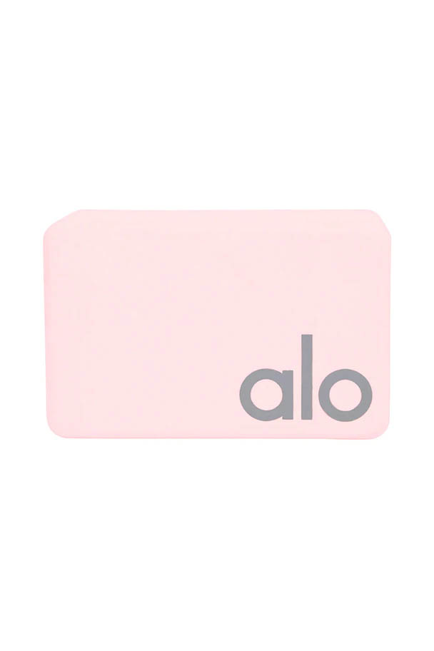 Alo Yoga Uplifting Yoga Block - Powder Pink