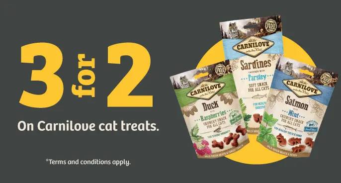 Carnilove 3 for 2 Cat Treats