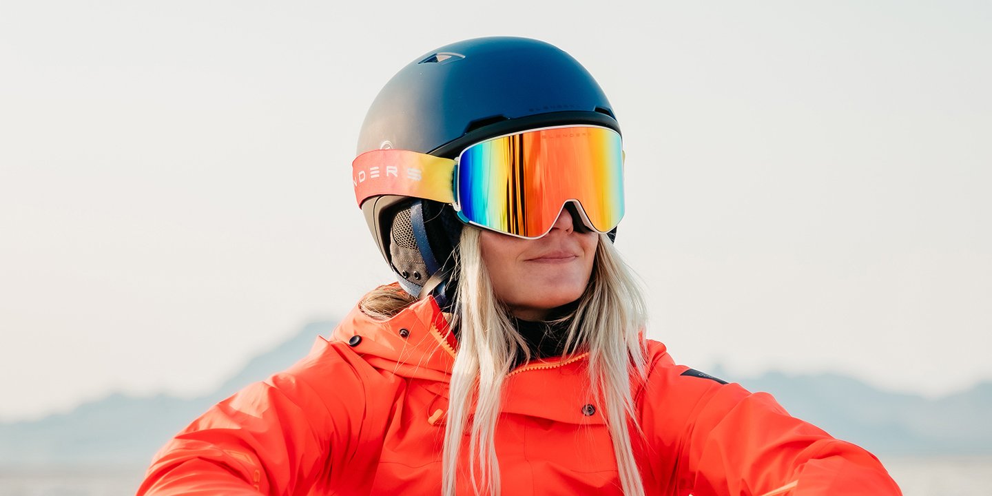 Colorful ski sales goggles