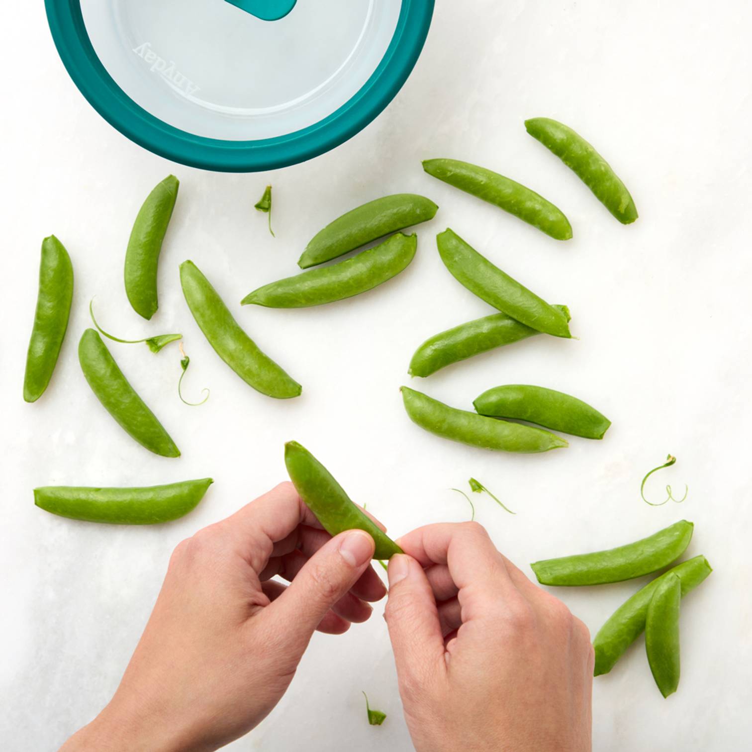 How to Cook Sugar Snap Peas in The Microwave Anyday