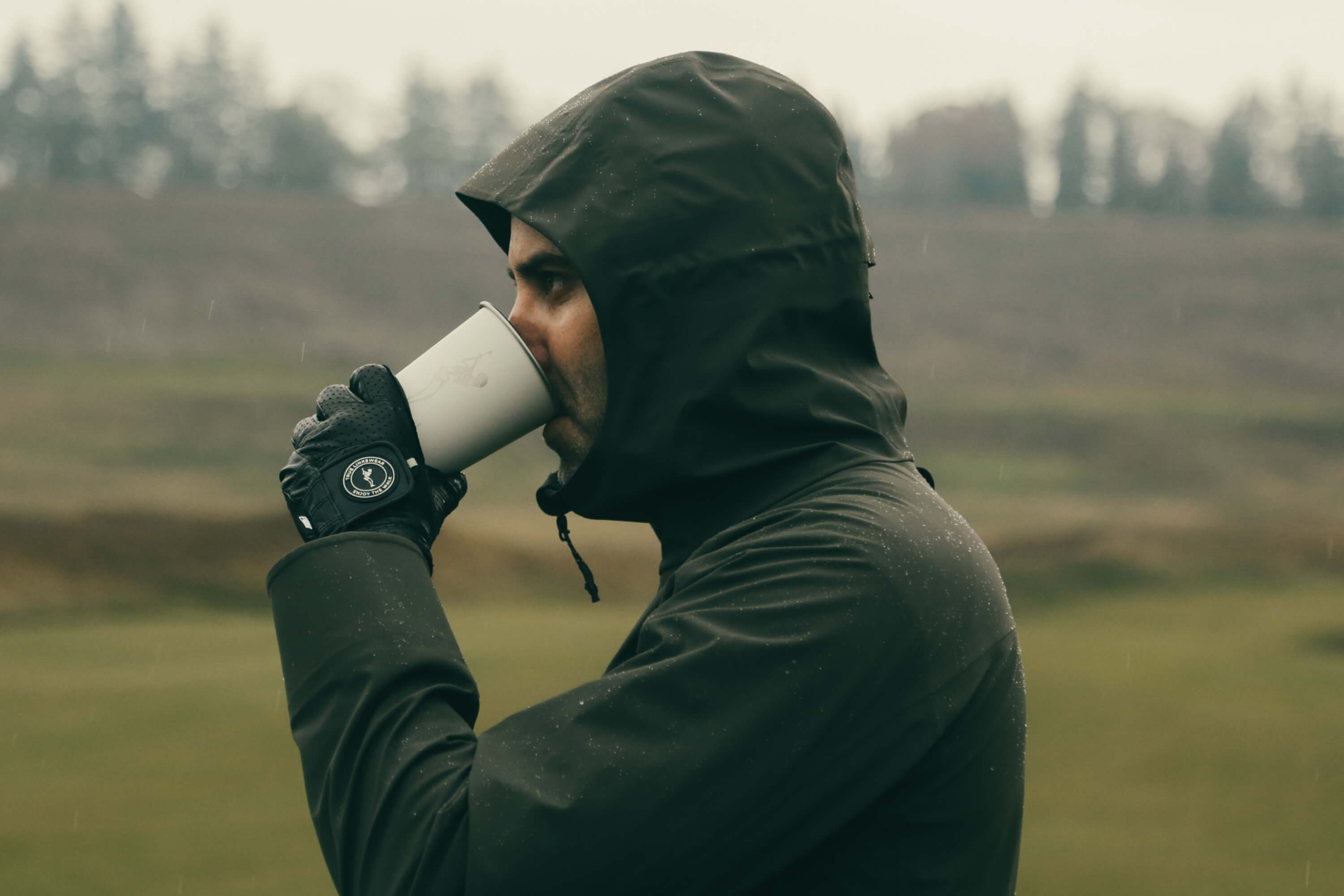 TRUE linkswear™ | Men's Future Staples 3L Waterproof Rain Jacket