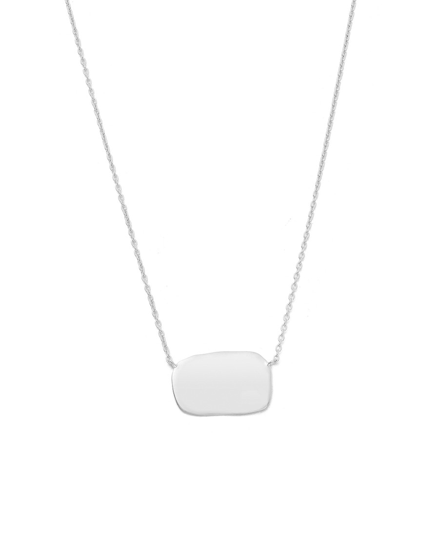 LUSTRE ENGRAVABLE NECKLACE (STERLING SILVER)