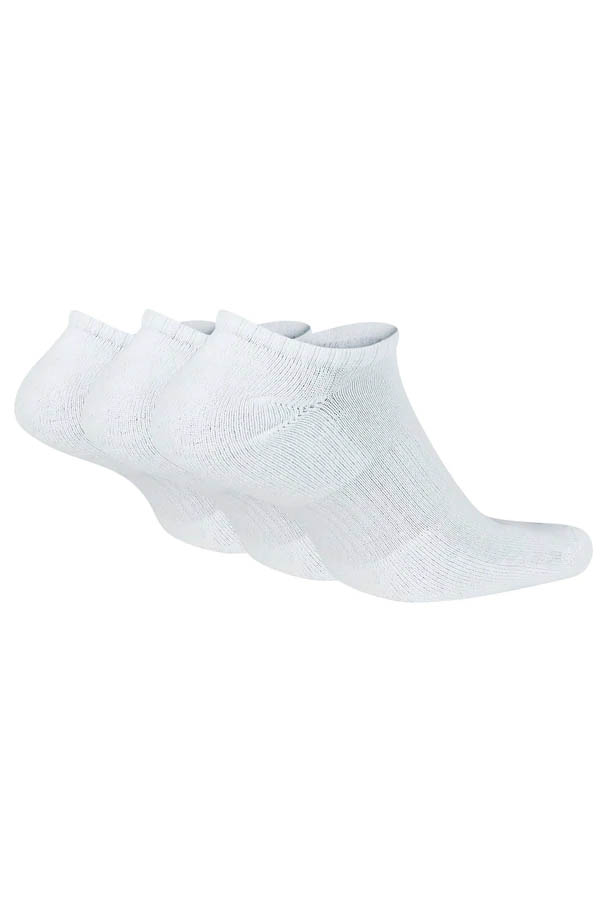 Nike Everyday Cushioned Socks (3 pairs) - White/Black