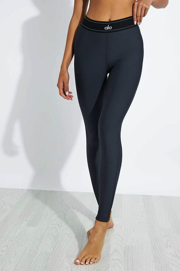 Alo Yoga Airlift High Waisted Suit Up Legging - Anthracite