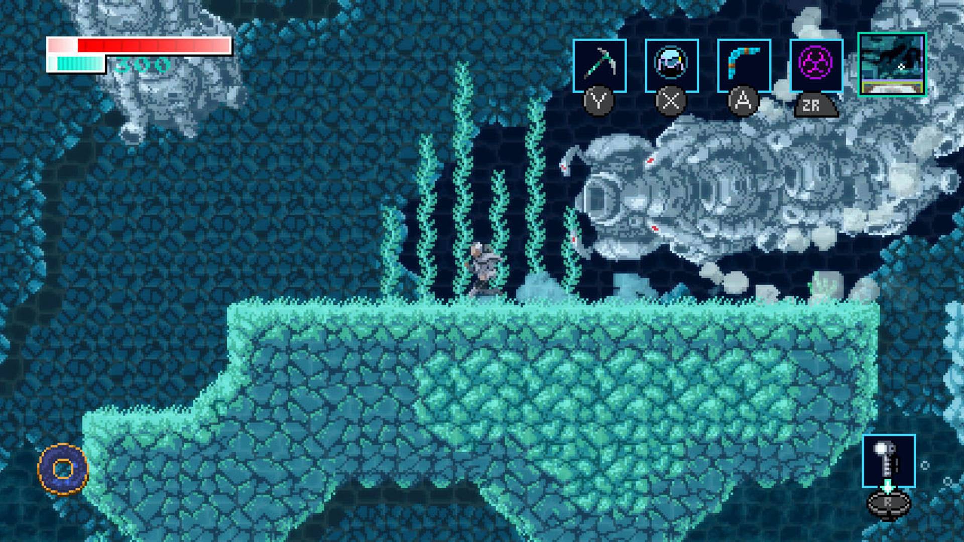 Игровой процесс Axiom Verge