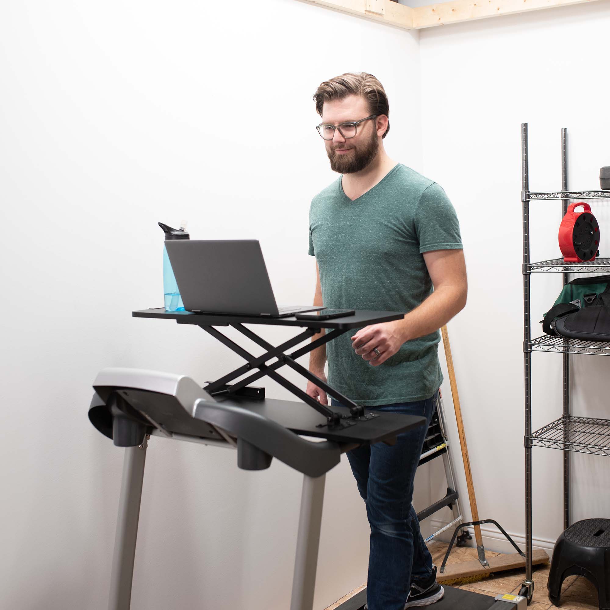 treadmill keyboard tray