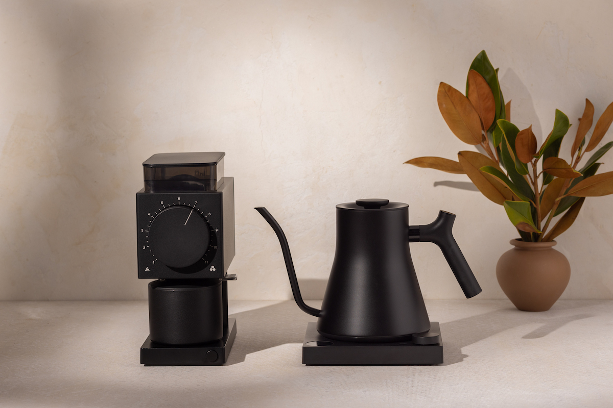 Fellow Ode Grinder & Stagg Kettle Bundle - Free Coffee Included