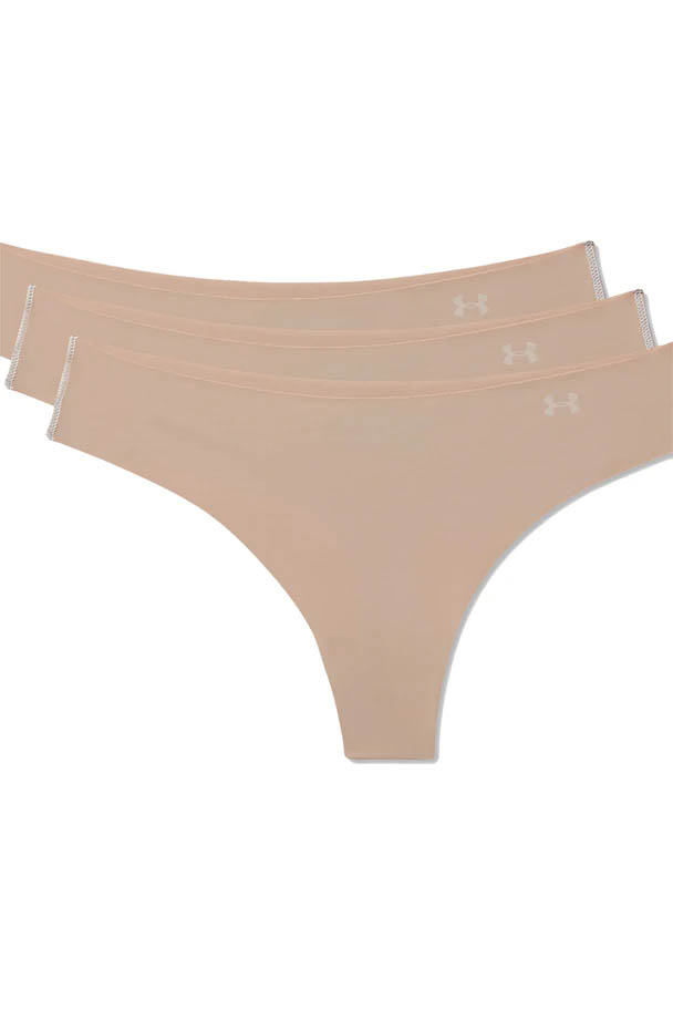 Under Armour Pure Stretch Thong 3-Pack - Nude
