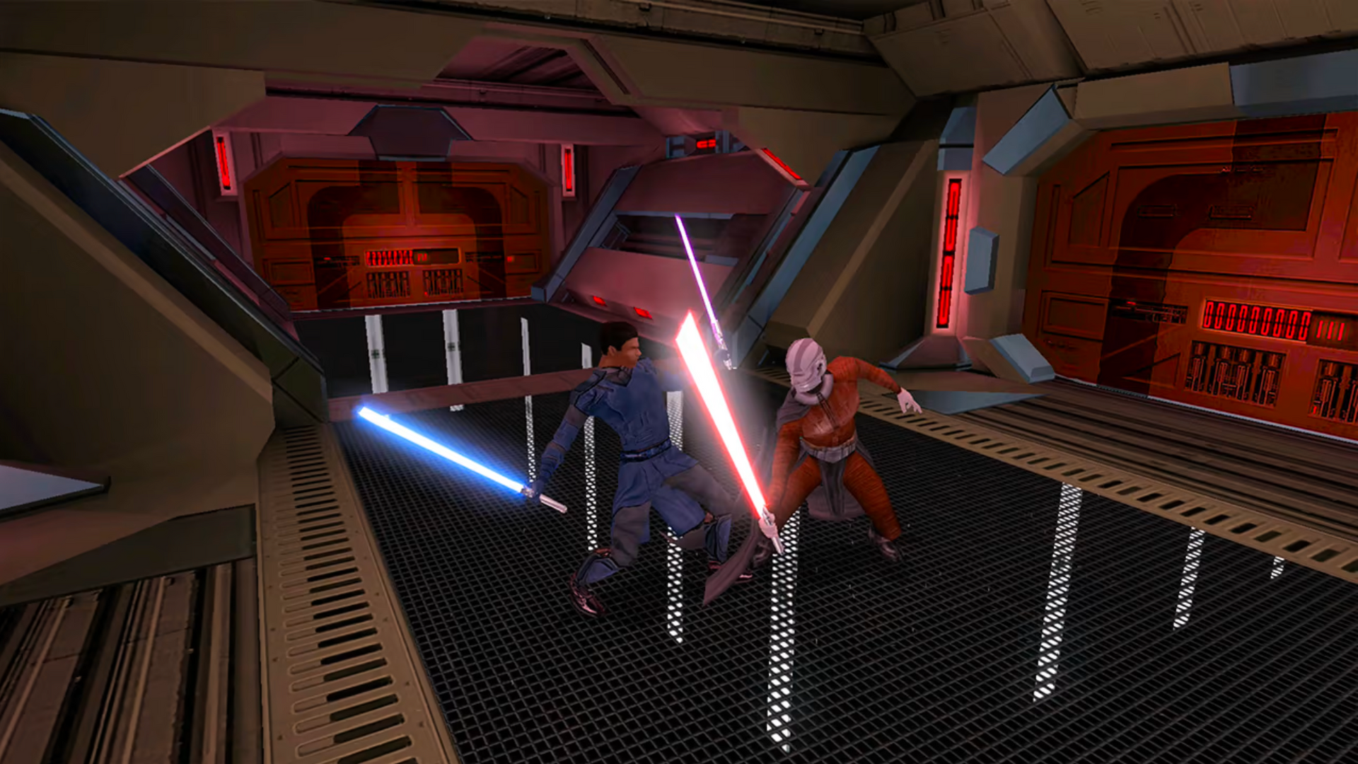 Сражение на световых мечах в Star Wars: Knights of the Old Republic