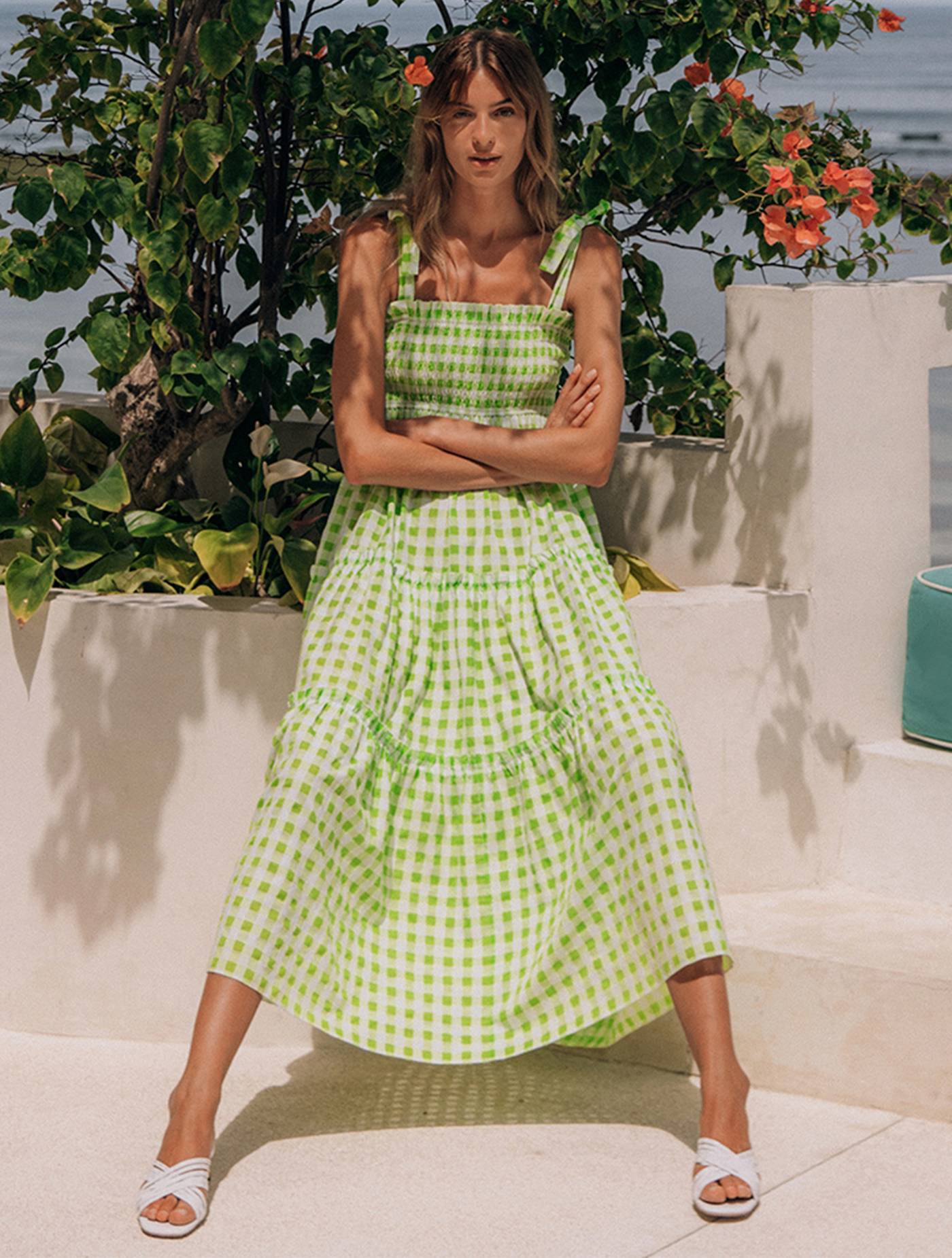 Lyla Dress - Harlequin Check