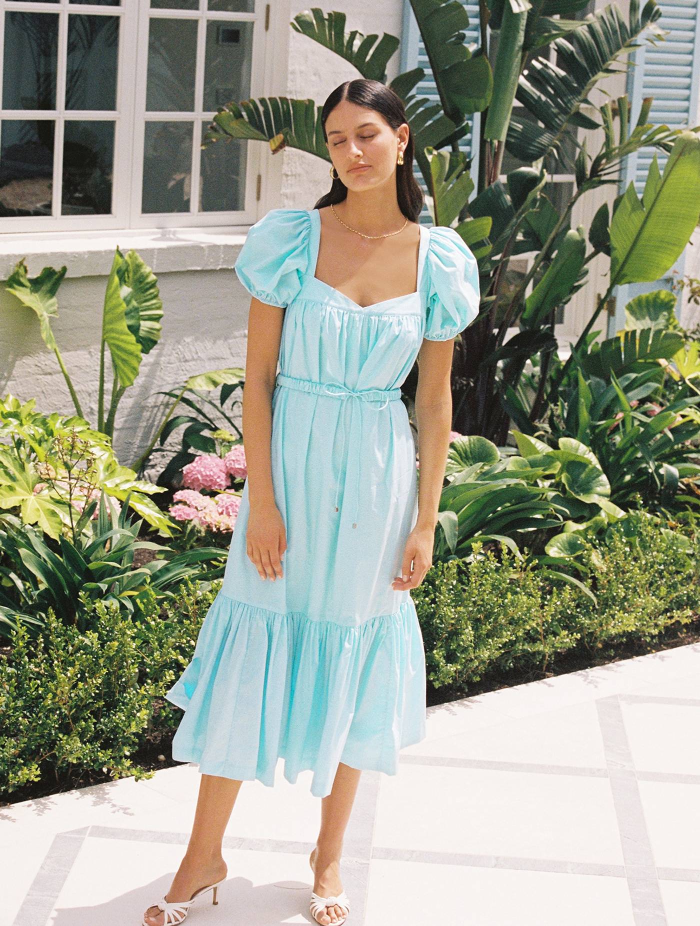 Cosima Dress - Turquoise