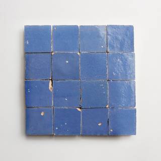 zellige | classic cerulean | unmounted square 