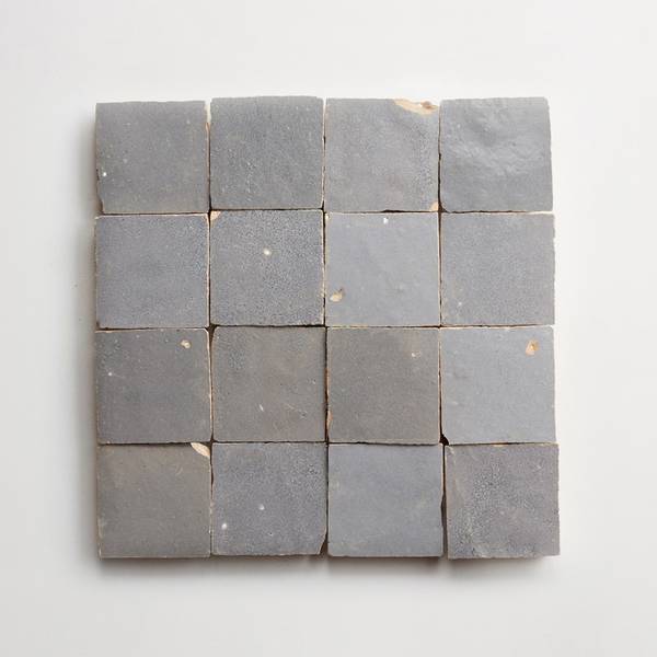 zellige | tarnished silver | unmounted square 