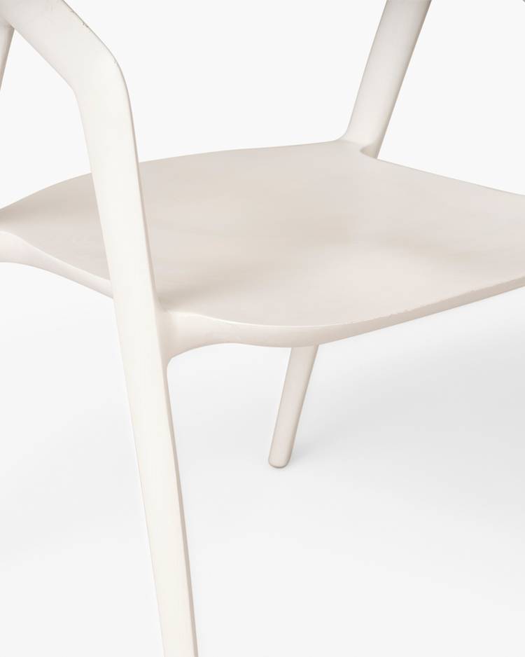 White Maki Dining Chair