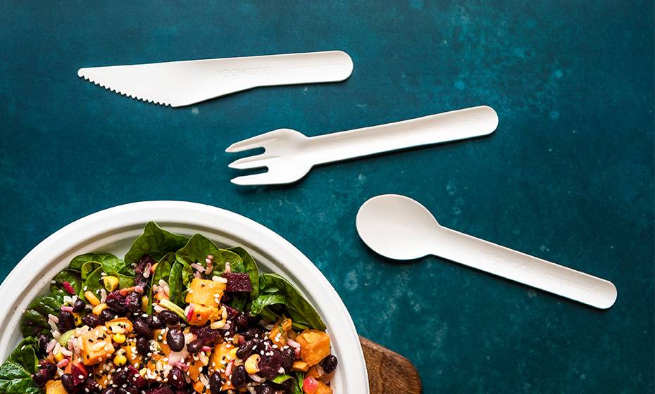 16cm High Grade Paper Fork - White