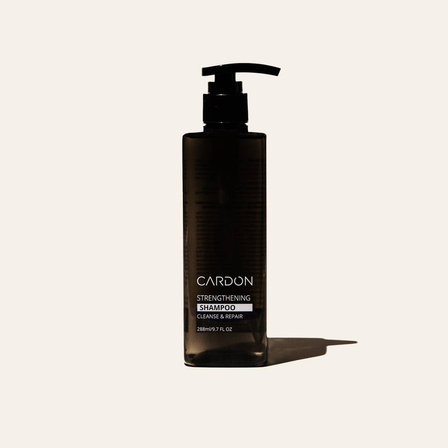 Men's Strengthening Shampoo by Cardon | Cleanse and Repair for Stronger Hair | Cactus-based Paraben-free | Men's Skincare and Haircare