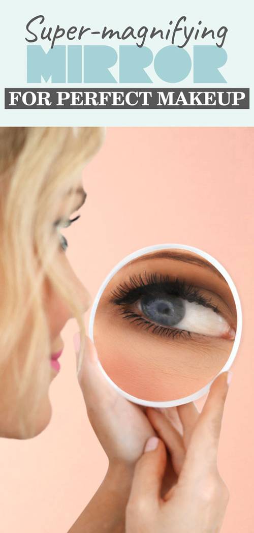 Detachable Magnifying Make Up Mirror