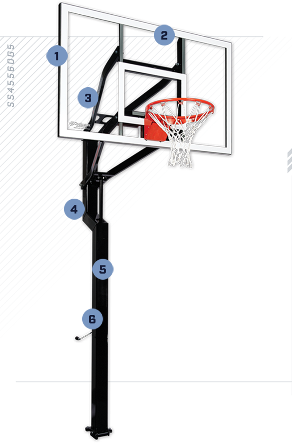 All-American 60 Basketball Hoop | Goalsetter