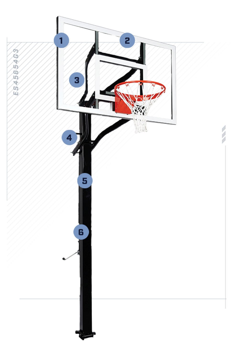 X554 Basketball Hoop | Goalsetter