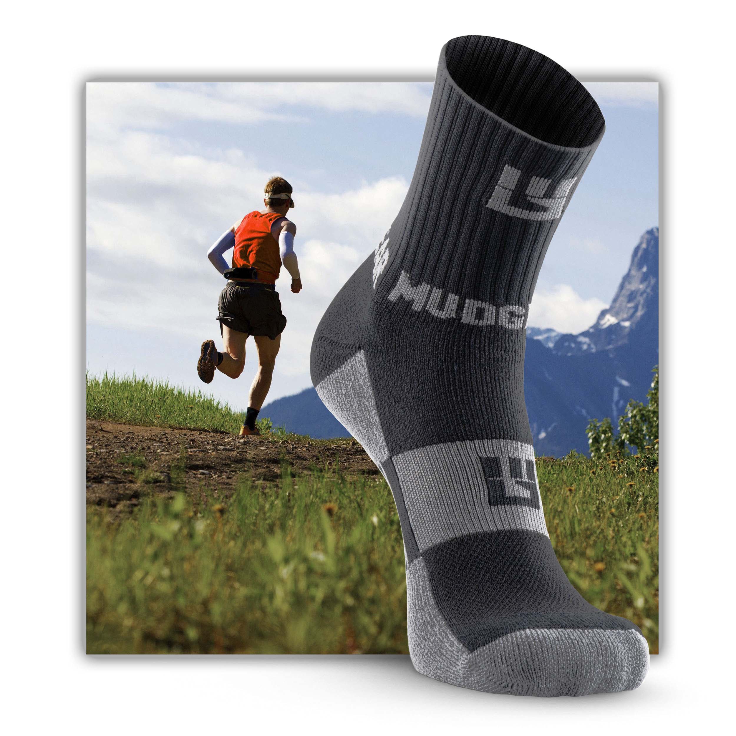 Mens Socks Trail Running Compression Socks Hoplite Trail Running