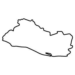 El Salvador map