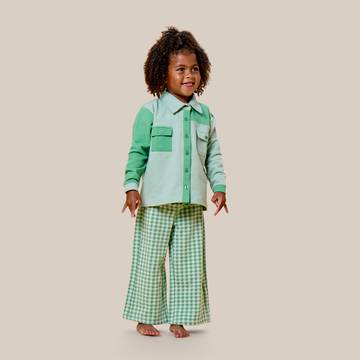 Tiny Tidings Button-Up