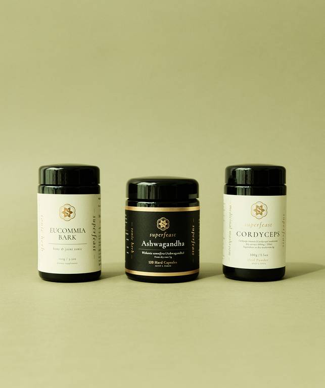 Men's Health Bundle - Cordyceps, Eucommia & Ashwagandha Caps