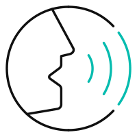 intuitive voice control icon