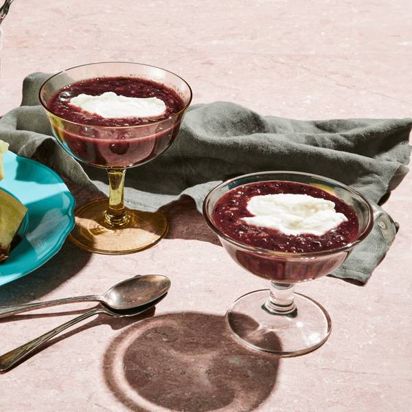 Black Rice and Coconut Pudding