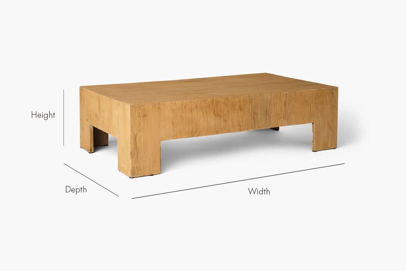 Boulda Rectangular Coffee Table