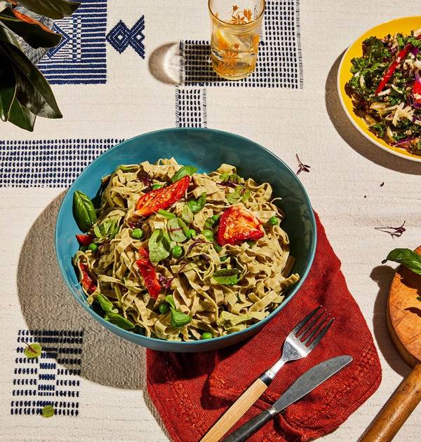 Fettuccini Pesto Pasta