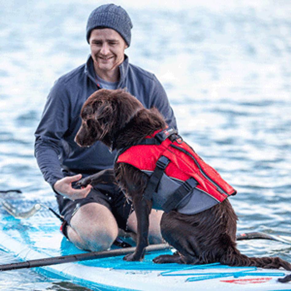 Red Original Dog Buoyancy Aids Water Safety Equipment