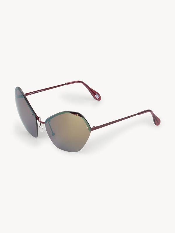 Precious Sunglasses Burgundy