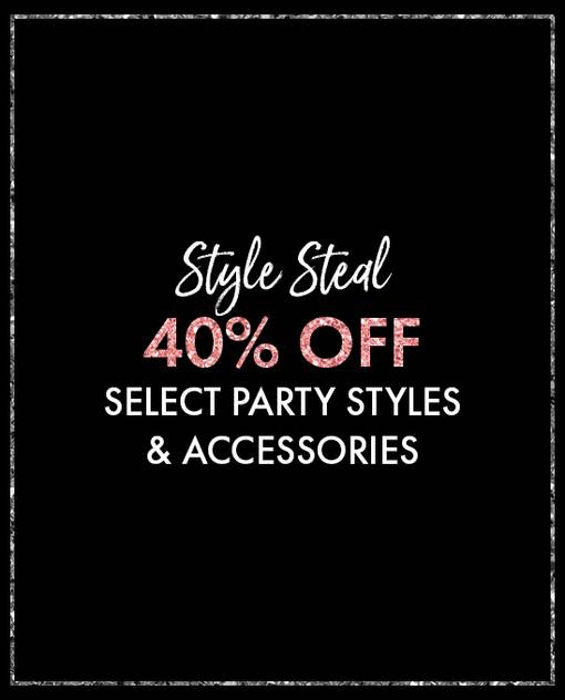 40% off select party