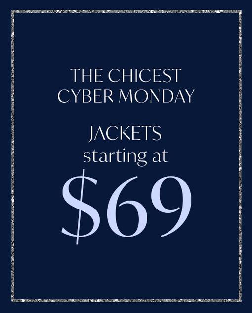 jackets starting at $69