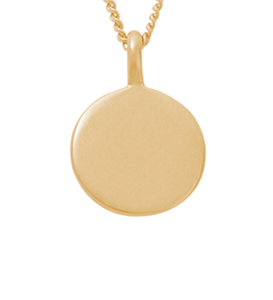 GEMINI PETITE ZODIAC NECKLACE (18K GOLD VERMEIL)