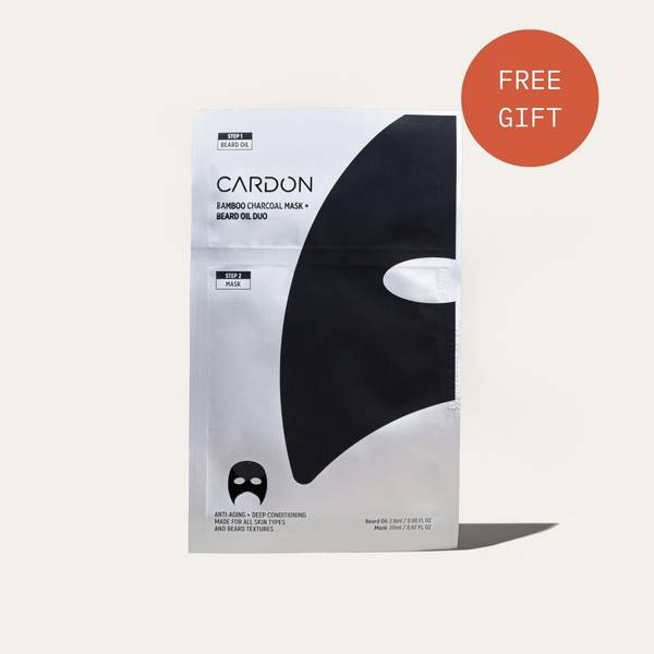 FREE – Bamboo Charcoal Mask + Beard Oil (Single)