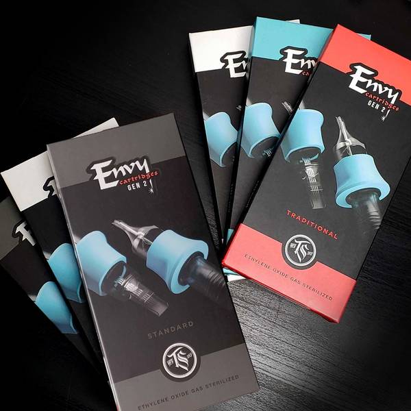 TATSoul Envy Gen 2 Round Liner Standard Cartridges (10 Pack)