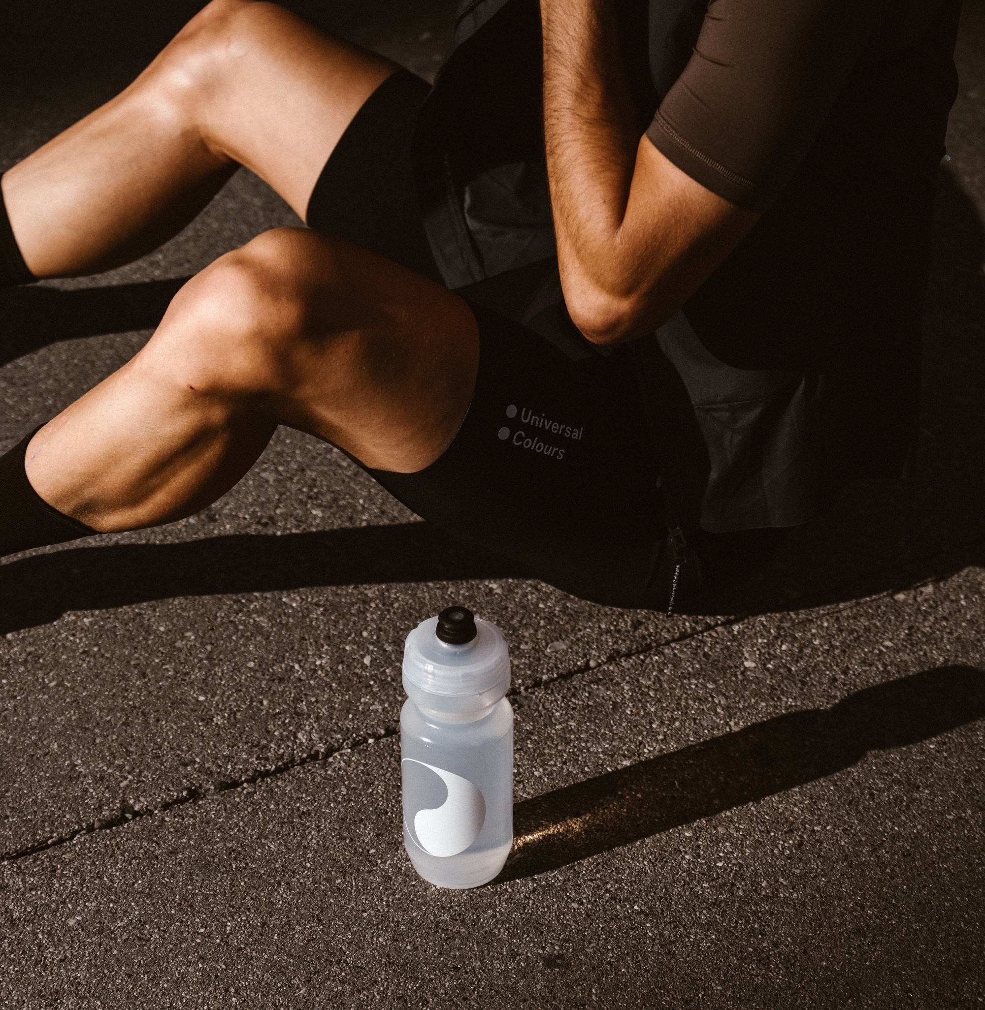 #Bidon Yin & Yang White