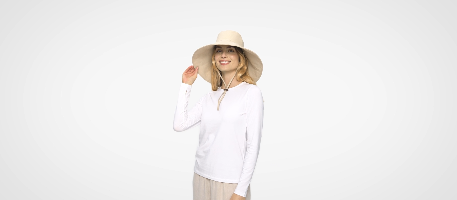 Ultra Wide Hat for women, UPF 50+ UV Protection Sun Hat Cotton Linen