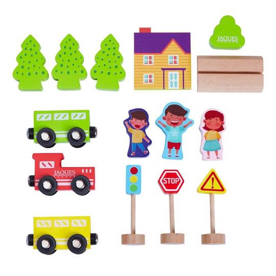 Wooden Train Set - Train for Kids