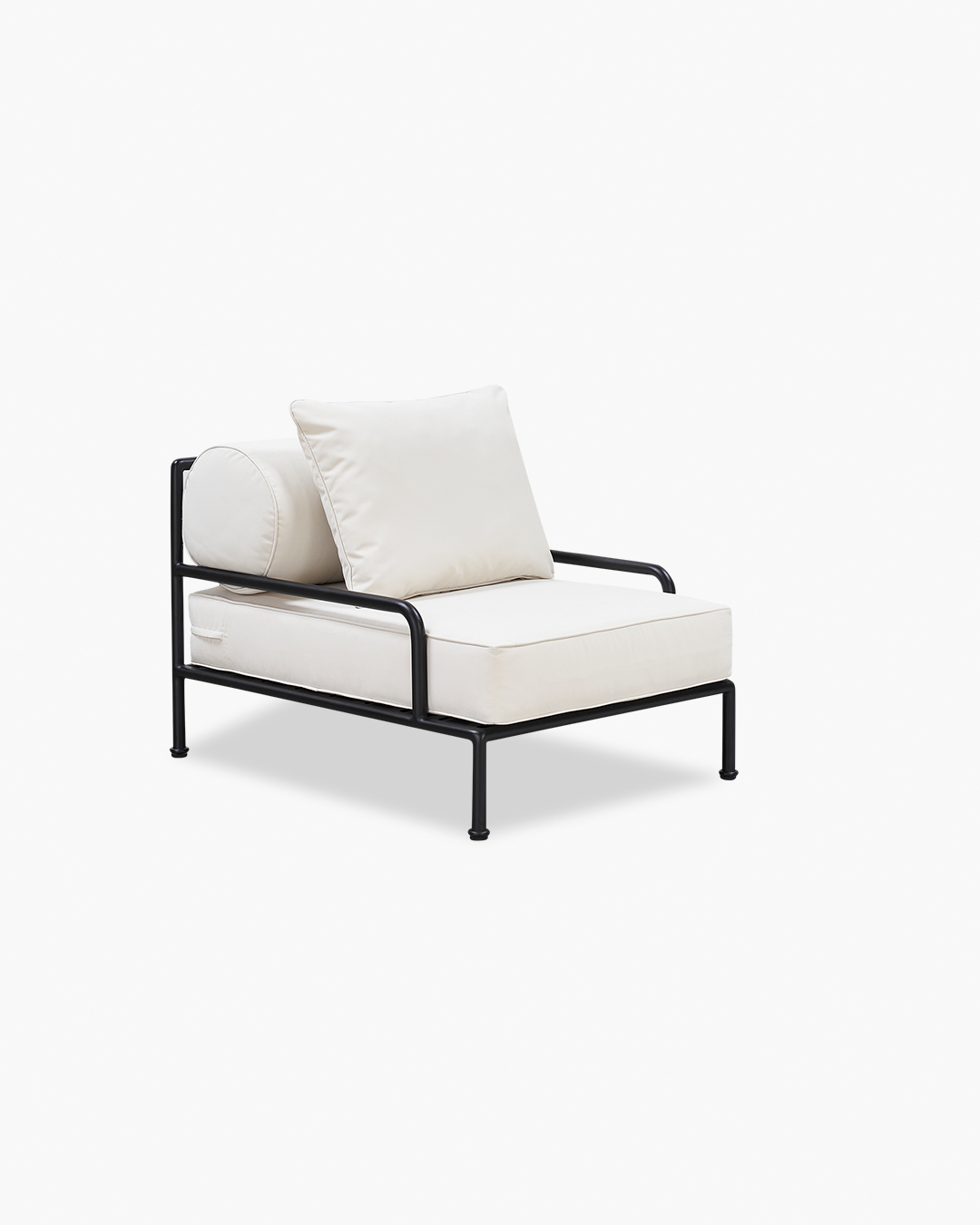 outdoor left arm chaise