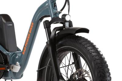 Close up image of RadExpand 5 Plus Front Suspension.